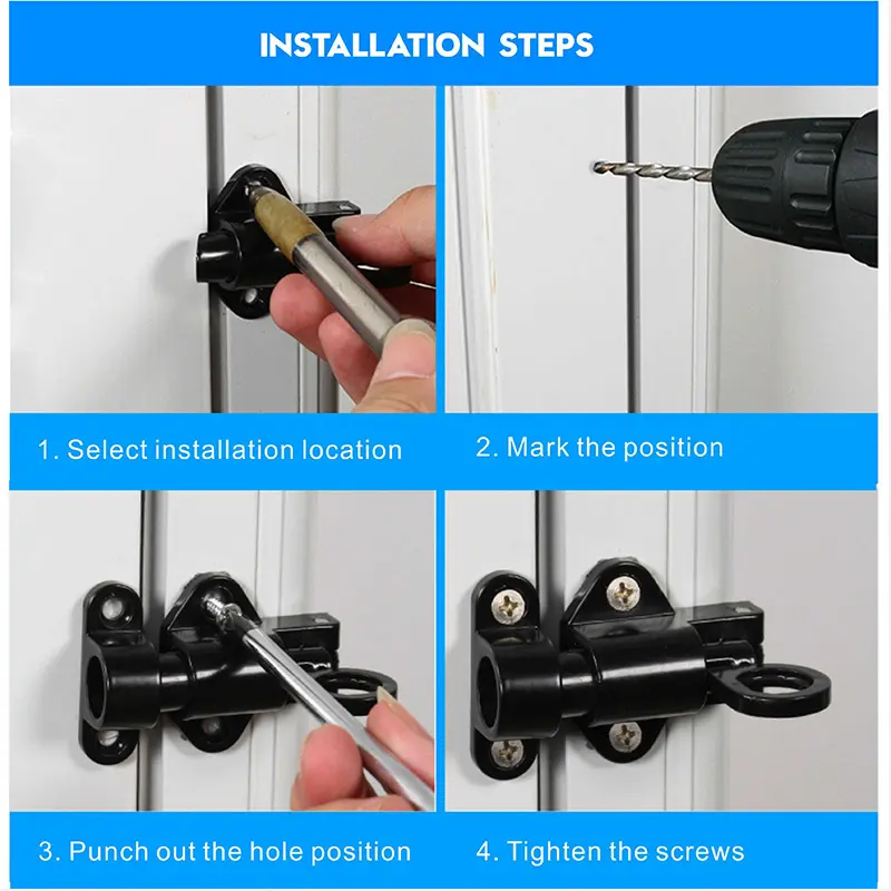 Flush bolt replacement parts