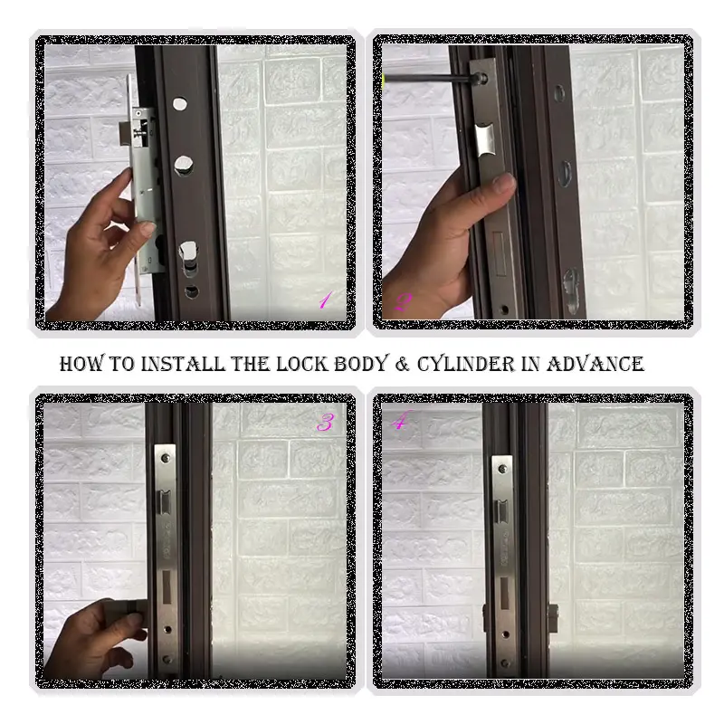 how to install cylinder00c