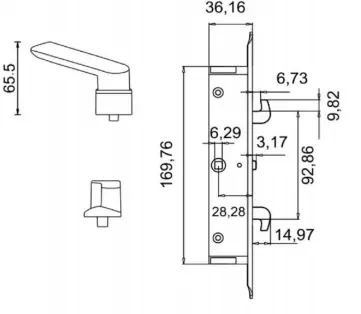 Sliding door lock set with a locking mechanism .png