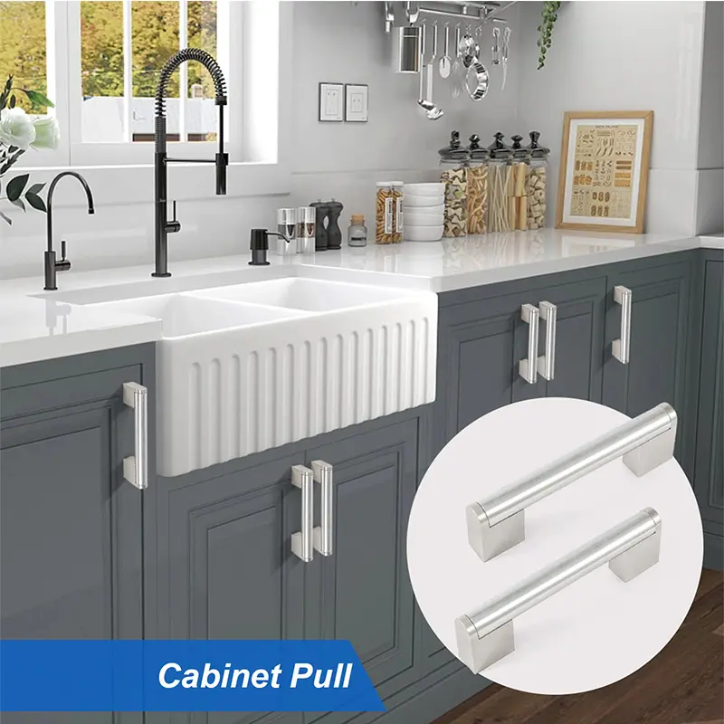 3H-DJ029 SS Drawer Pulls