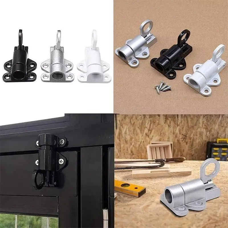 Self closing latch lock