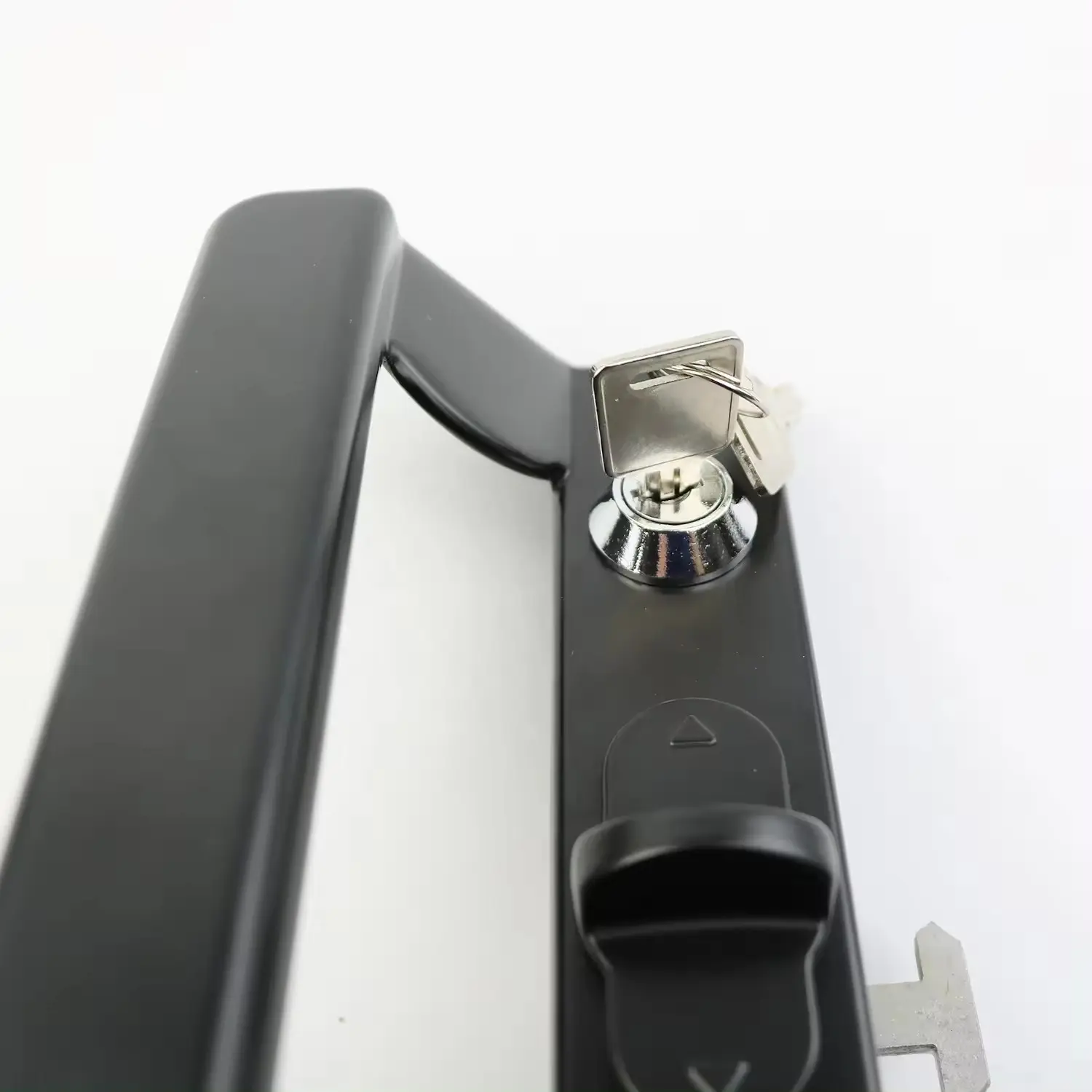 sliding patio door handle with lock