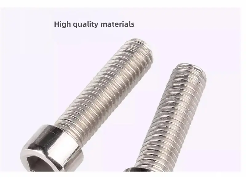 Nickel Plated Cup Head Screws