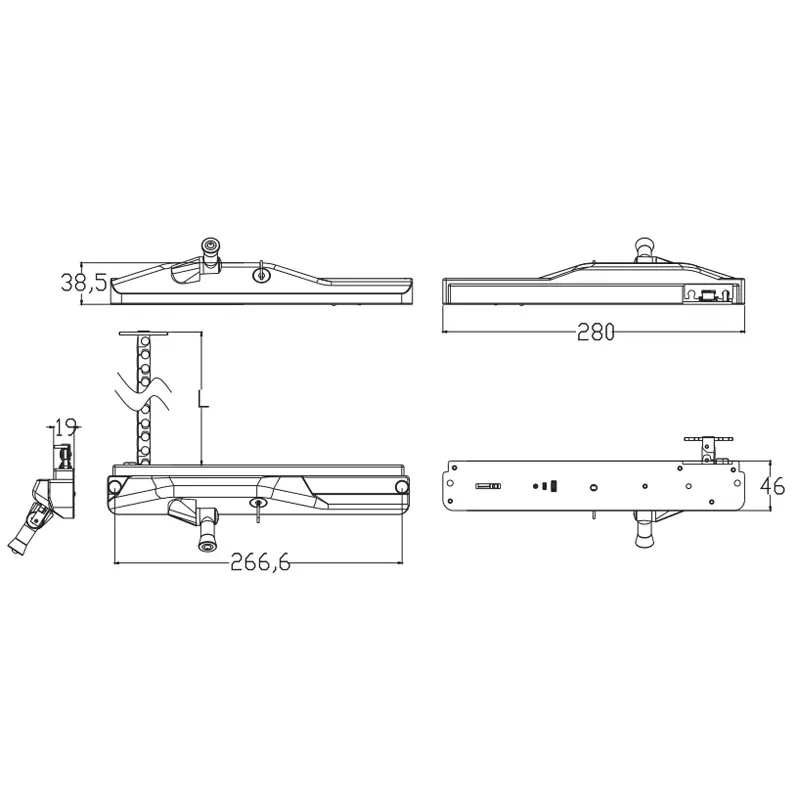 KW003K drwing wning window chain winder installation.jpg