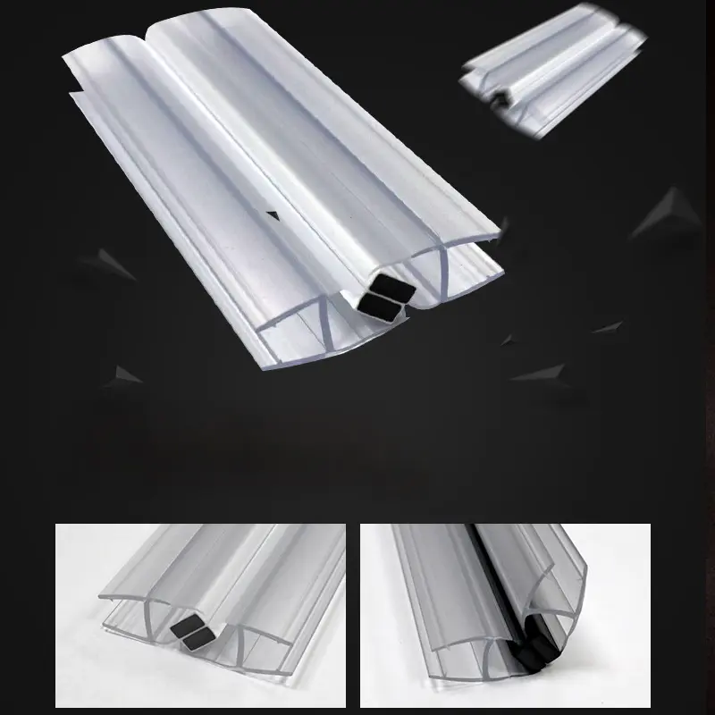 Durable shower door weather seal