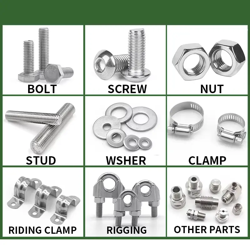 product list metal cap nut for construction