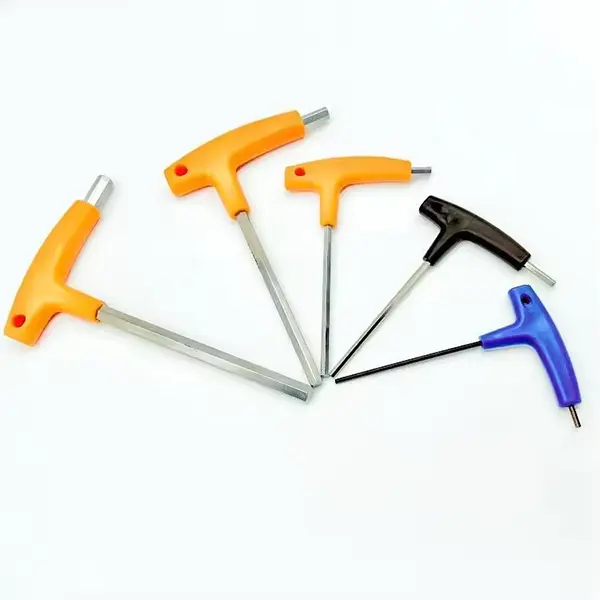 L-type Allen Wrench Steel Chrome plate Hex Manual Screwdriver